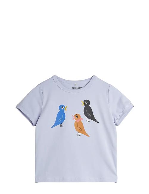Birds Sp Ss Tee Mini Rodini Purple