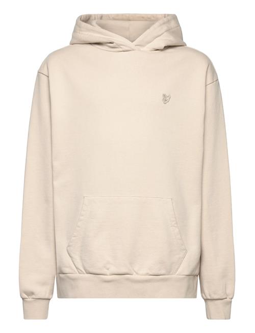 Heavy Weight Drop Shoulder Hoodie Lyle & Scott Cream