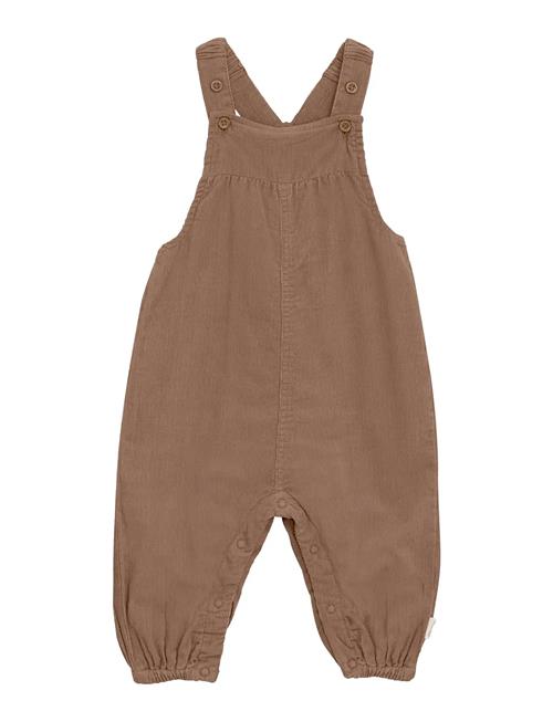 Overall Corduroy W. Lining Minymo Brown