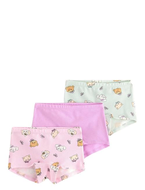 Boxer 3 Pack Cat With Bow Lindex Patterned