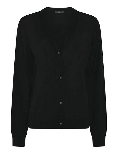 Se Charlenebbwaria Knit Cardigan Bruuns Bazaar Black ved Booztlet
