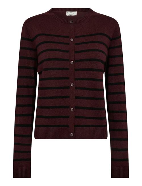 Bs Kjersti Regular Fit Knitwear Bruun & Stengade Burgundy