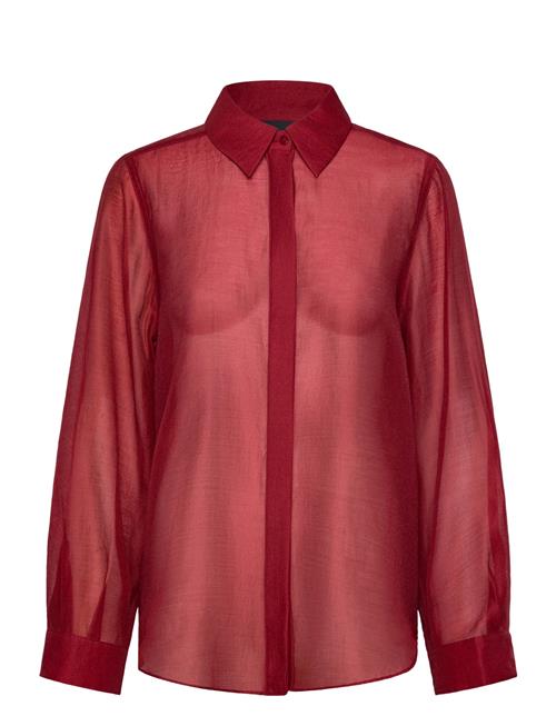Se Cmbluebell-Shirt Copenhagen Muse Red ved Booztlet