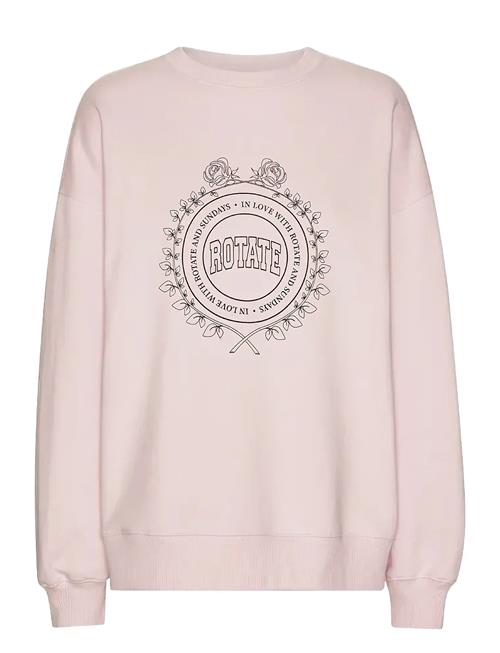 Heavy Sweat Crewneck ROTATE Birger Christensen Pink