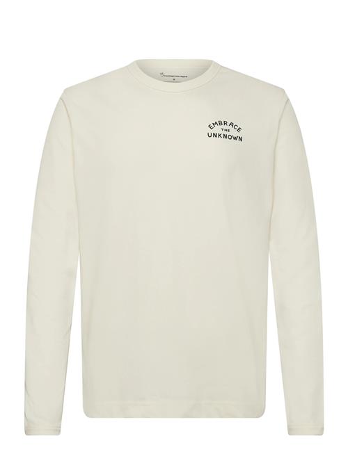 Organic Cotton Long Sleeved T-Shirt Knowledge Cotton Apparel Cream