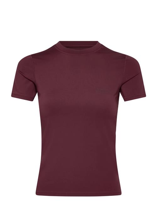Womens Short Sleeve Training Tee 7 DAYS Active Burgundy