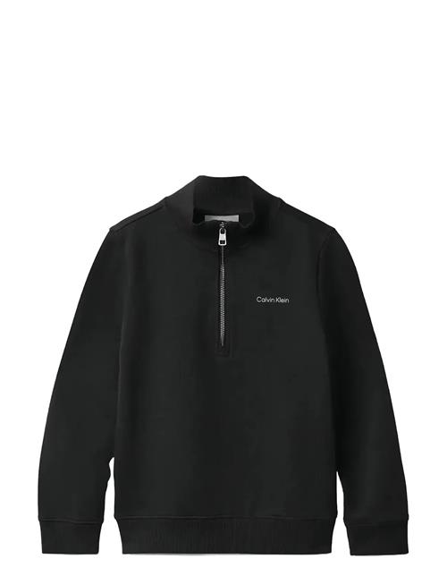 Chest Inst. Logo Half Zip Calvin Klein Black