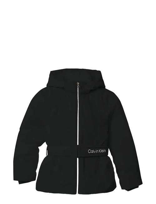 Classic Belted Jacket Calvin Klein Black