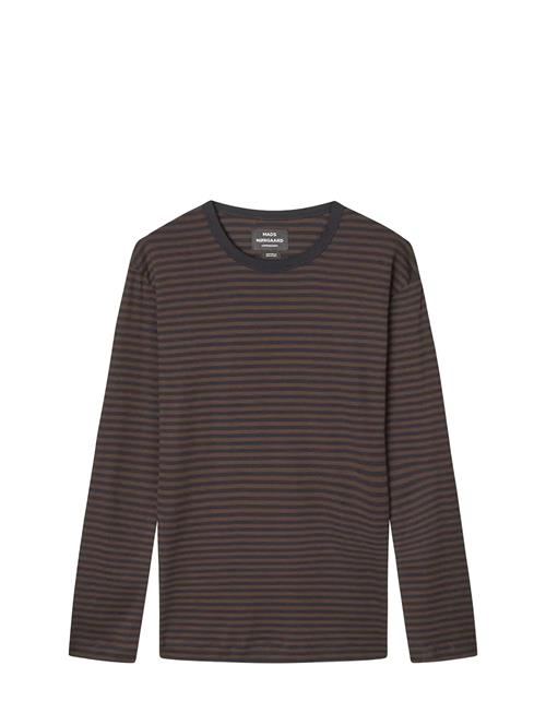 Duo Rib Tobias Tee Ls Mads Nørgaard Black
