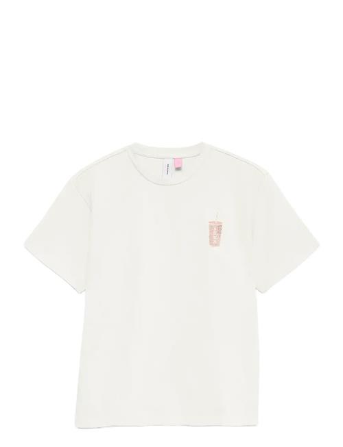 Vmclara Francis Ss Top Jrs Ga Girl Vero Moda Girl White
