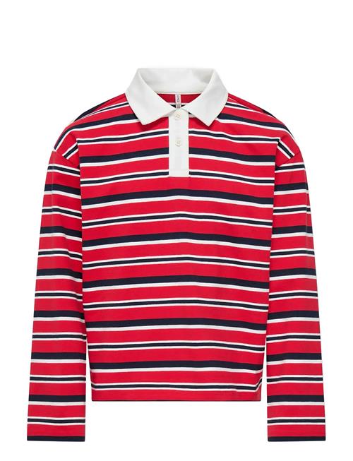 Kogruby Life L/S Boxy Polo Shirt Jrs Kids Only Red