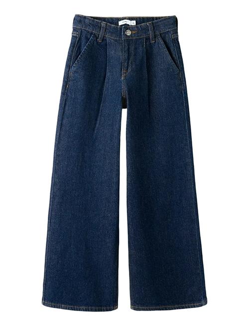 Nkfbella Hw W Pleat Jeans 3020-Az L Noos Name It Navy