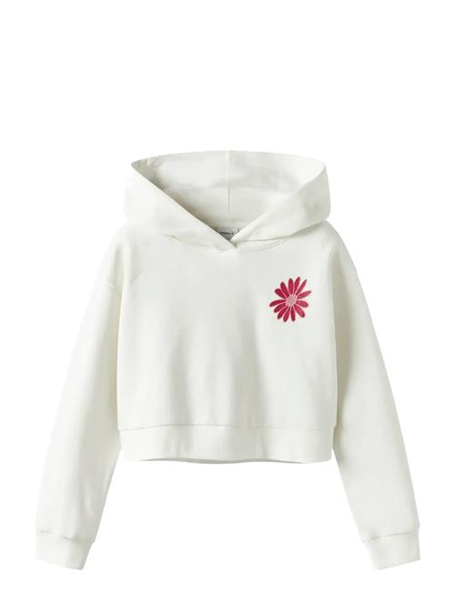 Nkfkory Ls Crop Boxy Swe Wh Bru Ps Noos Name It White