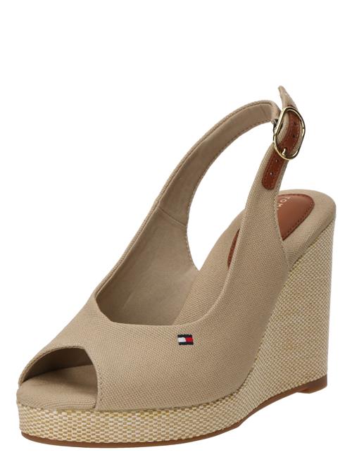 TOMMY HILFIGER Sandaler  mørkebeige / cognac