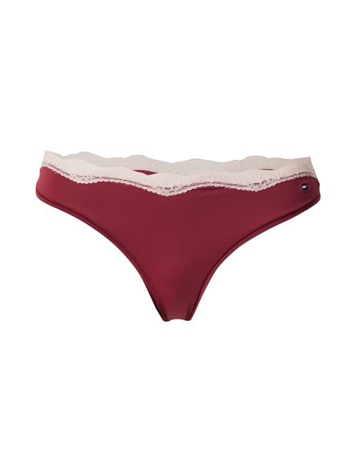 Tommy Hilfiger Underwear String  lyserød / rød