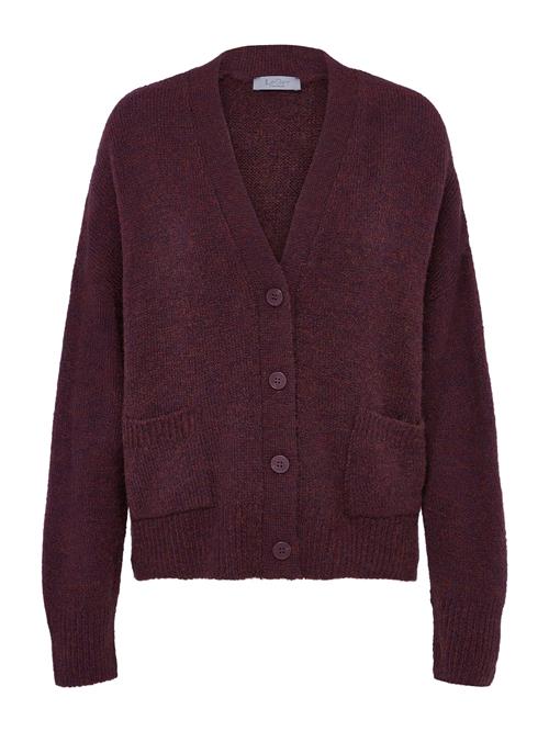 LeGer by Lena Gercke Oversized cardigan 'Hanne'  aubergine