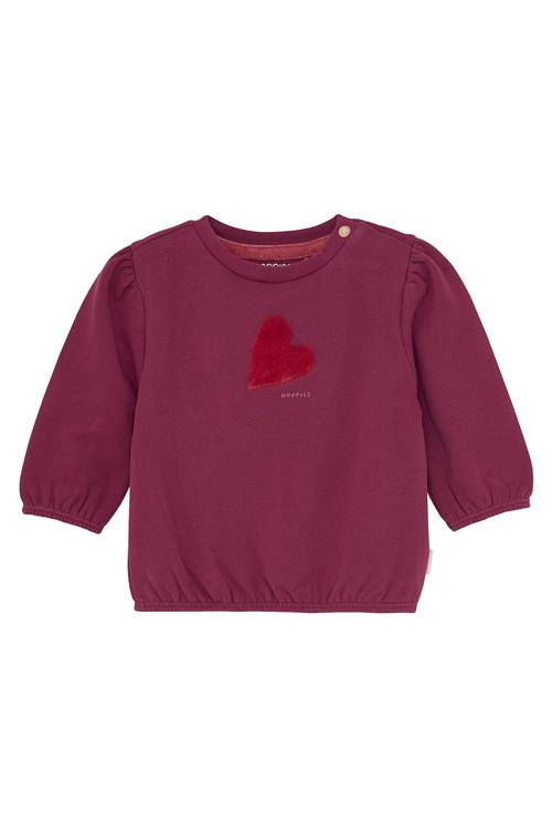 Noppies Sweatshirt 'Tullahoma'  rød / vinrød