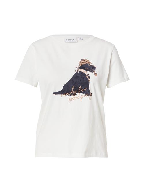 COMMA Shirts  camel / antracit / sort / hvid