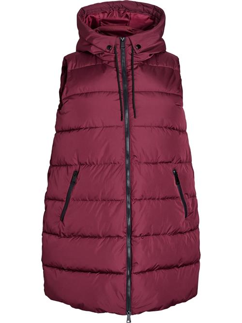 Zizzi Vest 'Rylie'  bordeaux