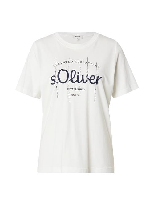 Se s.Oliver Shirts  sort / hvid ved About You