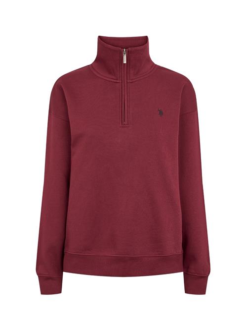 Se U.S. POLO ASSN. Pullover 'Katie'  vinrød ved About You