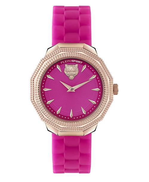 Plein Sport Analogt ur  rosa guld / pitaya