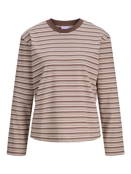 JJXX Shirts 'JXSophia'  beige / choko / offwhite