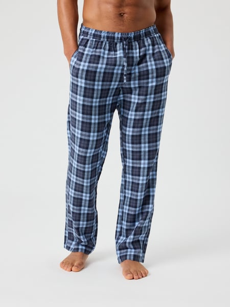 Björn Borg Core Flannel Pyjama Pants Blå, L