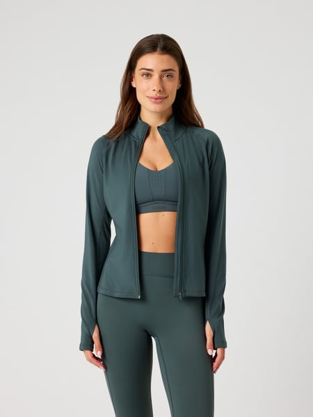 Björn Borg Borg Full Zip Midlayer Grøn, XS