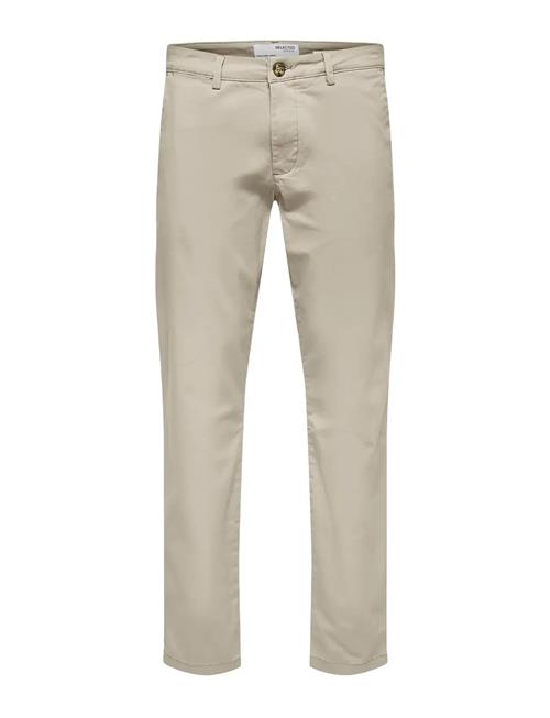 Slh175-Slim New Miles Flex Pant Noos Selected White