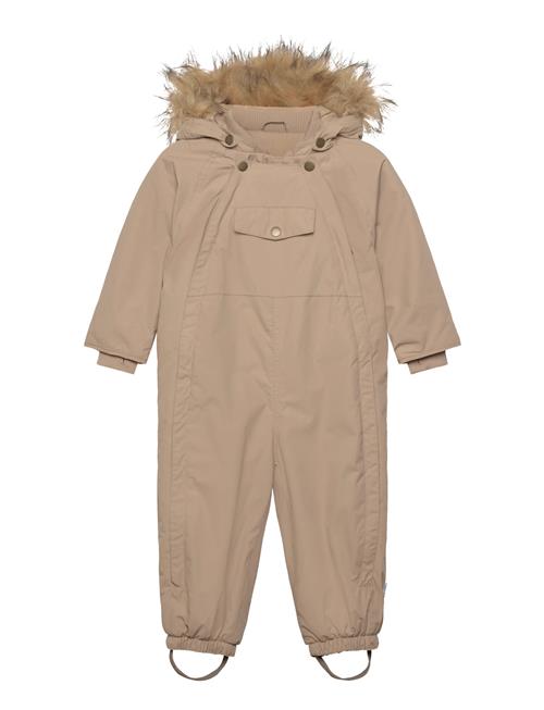 Matwisti Fleece Lined Snowsuit Fake Fur. Grs MINI A TURE Beige