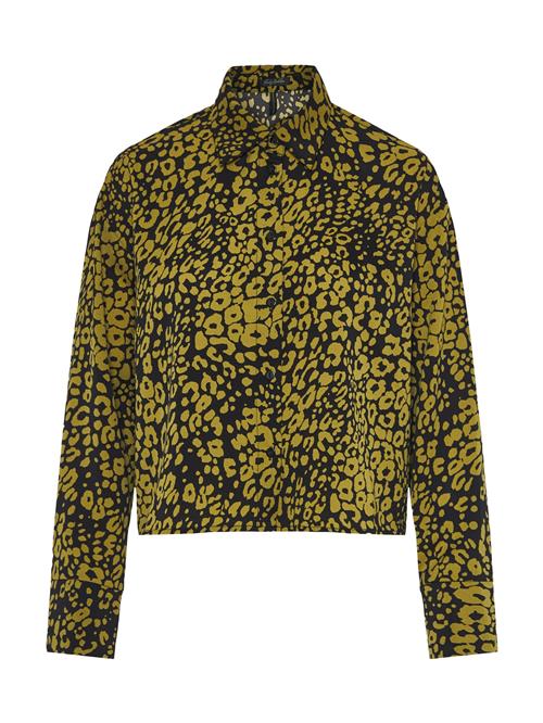 Funky Buddha Bluse  oliven / sort