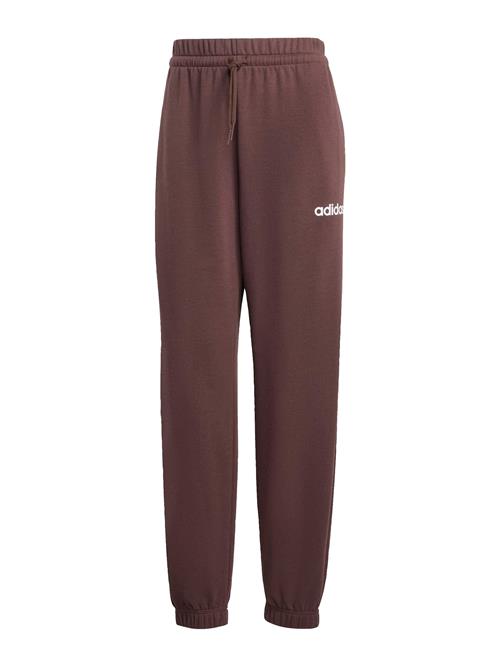 ADIDAS SPORTSWEAR Sportsbukser 'Essentials'  brun / hvid