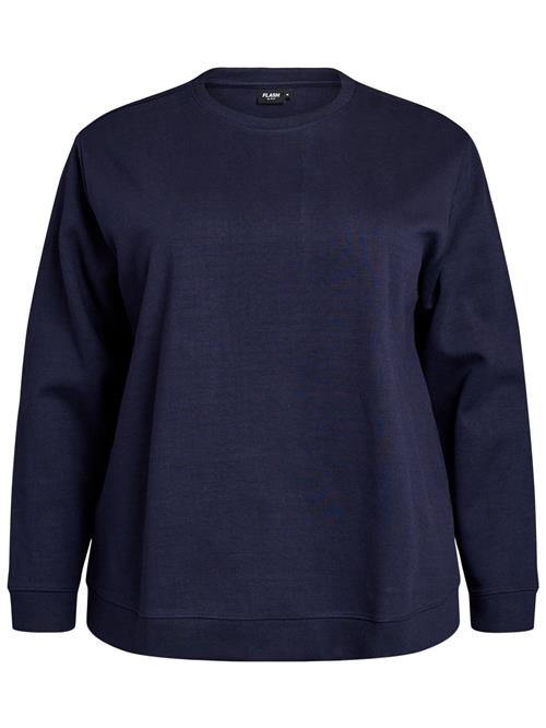 Zizzi Sweatshirt 'Vigga'  navy