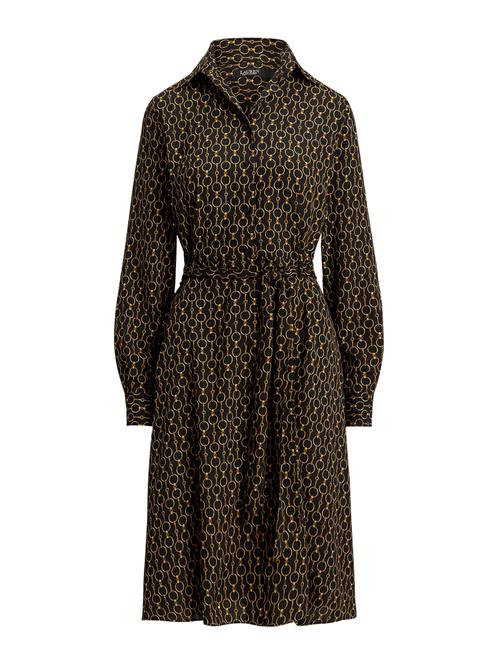 Lauren Ralph Lauren Blusekjole 'KARALYNN'  gylden gul / sort