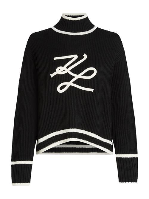 Karl Lagerfeld Pullover  sort / hvid