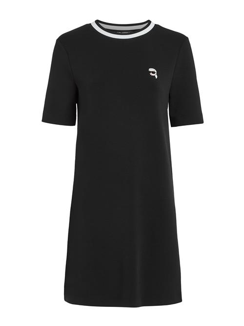 Karl Lagerfeld Kjole 'IKON'  sort / hvid