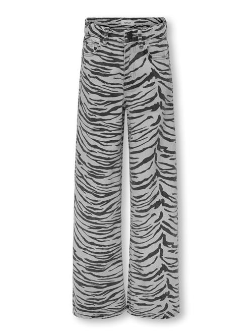 ONLY GIRLS Jeans 'KOGHOPE'  sort / hvid