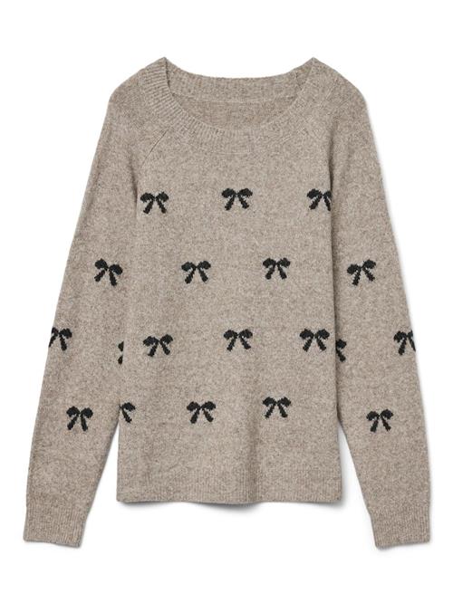 Vero Moda Girl Pullover 'VMDOFFY'  brun / grå