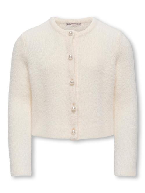 ONLY GIRLS Cardigan 'KOGPiumo'  hvid