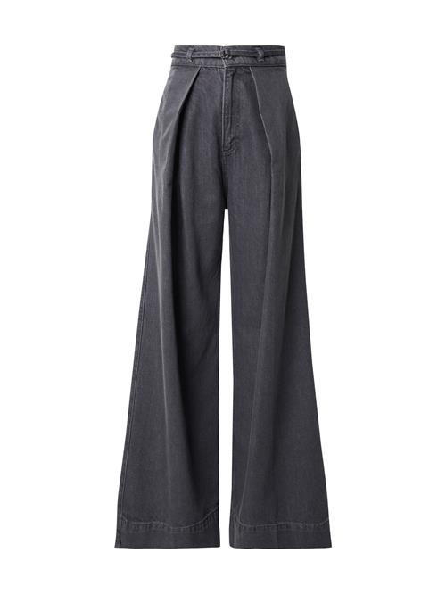 BOSS Jeans med lægfolder 'CENTRAL 3.0'  grå