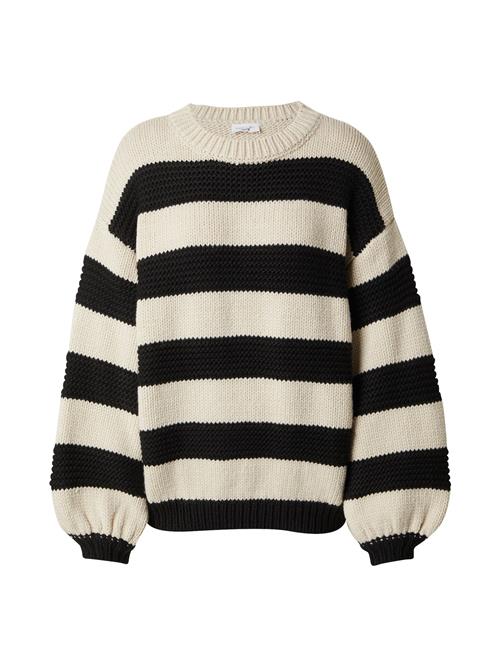 Kamila Šikl Pullover  sort / offwhite