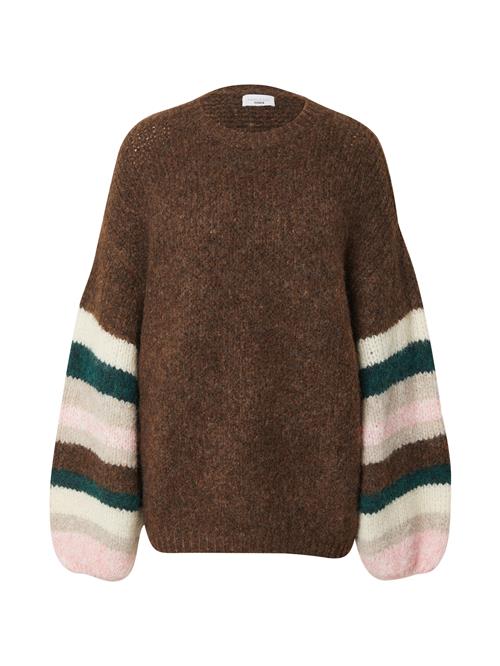 Kamila Šikl Pullover  beige / brun / grøn / lyserød