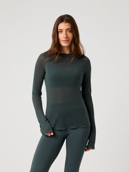 Björn Borg Studio Light Long Sleeve Top Grøn, L