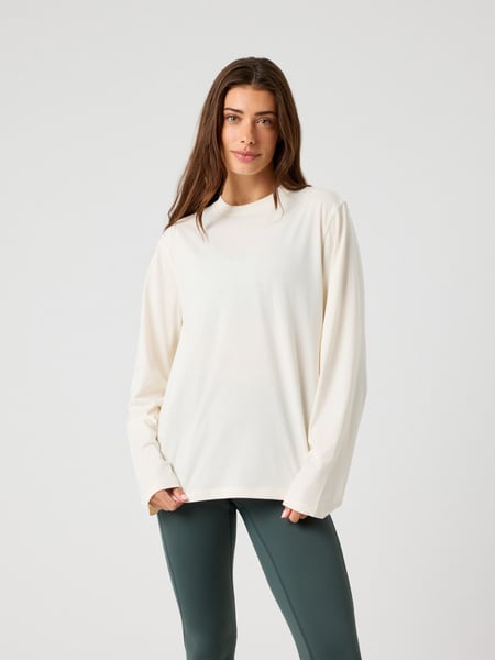 Björn Borg Studio Oversized Longsleeve T-shirt Hvid, L