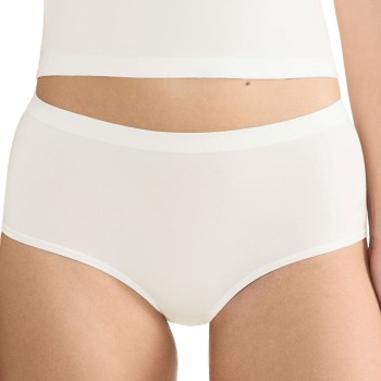 Sloggi Trusser 2P GO Sense High Waist Briefs Elfenben modal XX-Large Dame