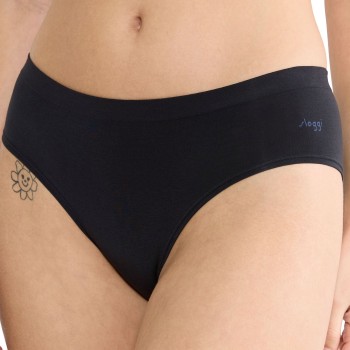 Sloggi Trusser 2P GO Sense Hipster Briefs Sort modal X-Small Dame