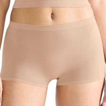 Sloggi Trusser 2P GO Sense Shorts Beige modal XX-Large Dame