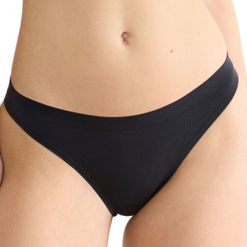 Sloggi Trusser 2P GO Sense Tanga Briefs Sort modal X-Large Dame