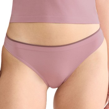 Sloggi Trusser 2P GO Sense Tanga Briefs Gammelrosa modal Small Dame